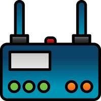 Wireless router Vector Icon Design