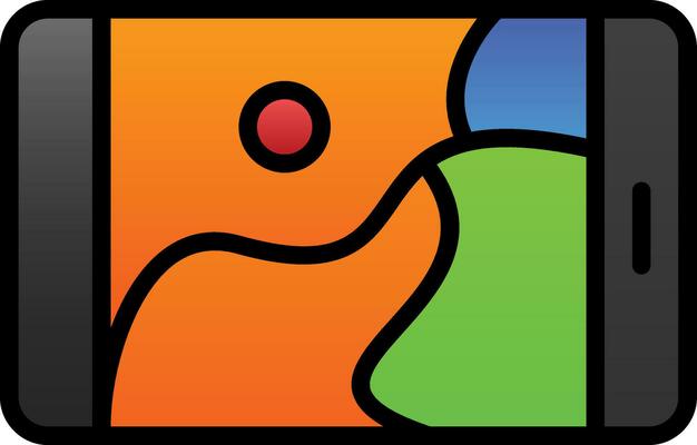 Gps navigation Vector Icon Design
