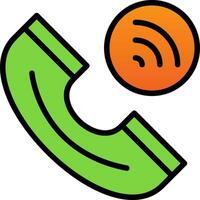 Phone Call Vector Icon Design