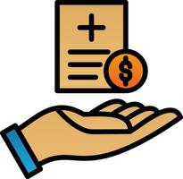 Paycheck Vector Icon Design