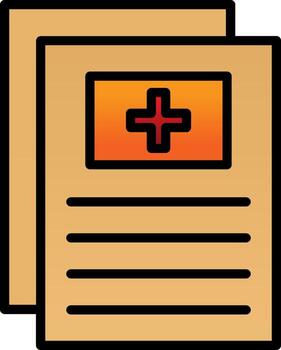 diseño de icono de vector de documentos