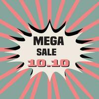 10.10 MEGA SALE Abstract Graphic Elements For Creative Design vector