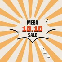 10.10 MEGA SALE Abstract Graphic Elements For Creative Design vector