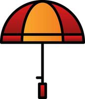 Umbrella Vector Icon Design