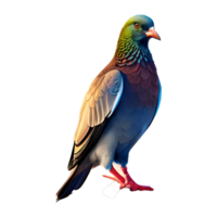 Rock Dove transparent background PNG  ai generated