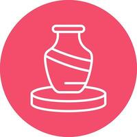 Pottery Vector Icon Design