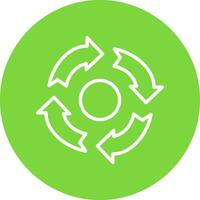 Recycling Vector Icon Design