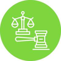 Court Vector Icon Design