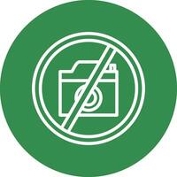No Photos Vector Icon Design