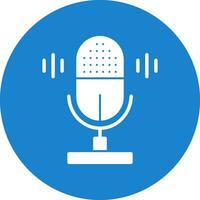 Audio recorder Vector Icon Design