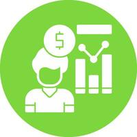 Trader Vector Icon Design