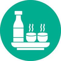 Sake Vector Icon Design