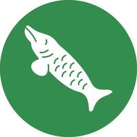 diseño de icono de vector de pescado