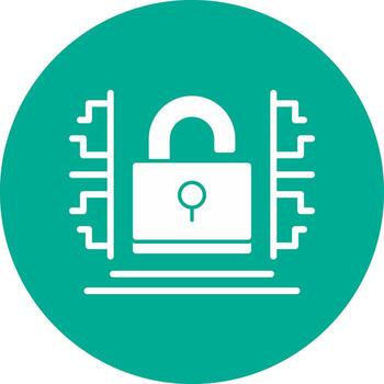 diseño de icono de vector de cifrado