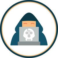 Hacker Vector Icon Design