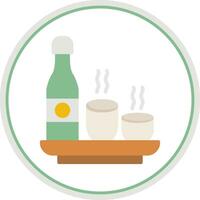 Sake Vector Icon Design