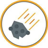 Meteorite Vector Icon Design