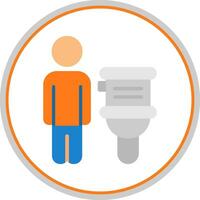 Restroom Vector Icon Design