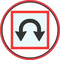 Double Curve Vector Icon Design