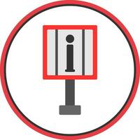 Information Point Vector Icon Design