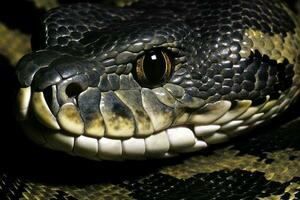 anaconda serpiente. generar ai foto