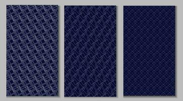 set of collection pattern background vector