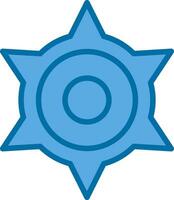 Shuriken Vector Icon Design