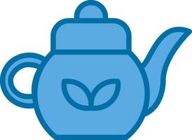 Teapot Vector Icon Design