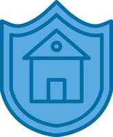 Property insurance Vector Icon Design