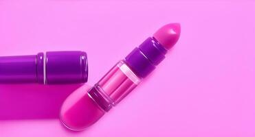 Cosmetic product or lip oil. Ai Generated photo