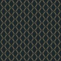 Pattern design in gold color on black background vector