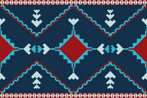 Ethnic Illustration vector.Colorful asian style floral pattern.Abstract ethnic aztec geometric pattern design for background.Damask style pattern for textile and decoration. vector