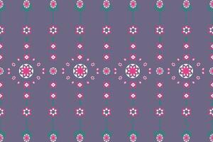 Ethnic abstract ikat.Seamless pattern in tribal.Colorful vector seamless patterns collection.Spring summer autumn decor.Festival elements with coloful background.