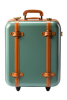 backpacker travel suitcase isolated on transparent background ,generative ai png