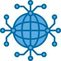 Global connection Vector Icon Design