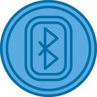 diseño de icono de vector de bluetooth