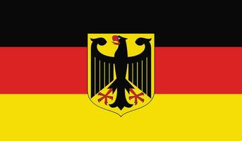 bandera de alemania vector