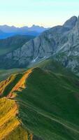 picos y valles, de la naturaleza grandioso diseño video
