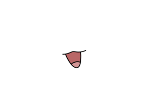 cartoon mouth icon png