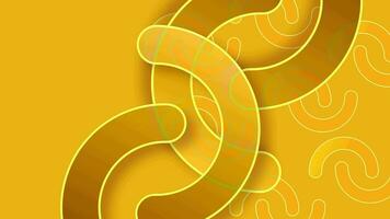 abstract background vector with yellow colors animated video