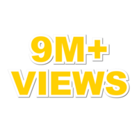 9m vues, 9m vues png, 9m vues fête png