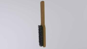 Comb Tool Isolated On Background video