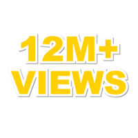 12m vues, 12m vues png, 12m vues fête png