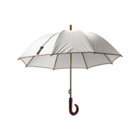 Umbrella, Umbrella Png, White Color Umbrella, Transparent Background, AI Generated png