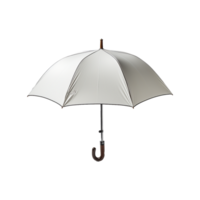 Umbrella, Umbrella Png, White Color Umbrella, Transparent Background, AI Generated png