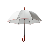 Umbrella, Umbrella Png, White Color Umbrella, Transparent Background, AI Generated png