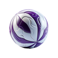 Volleyball, Volleyball png, Volleyball mit transparent Hintergrund, ai generiert png