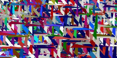 Light multicolor vector texture with random triangles.