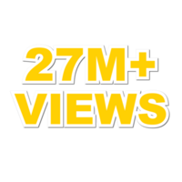 27m vues, 27m vues png, 27m vues fête png