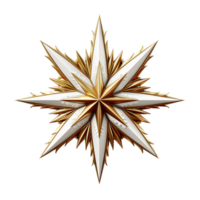 Star Png, Star Metallic Png, Star With Transparent Background, AI Generated png